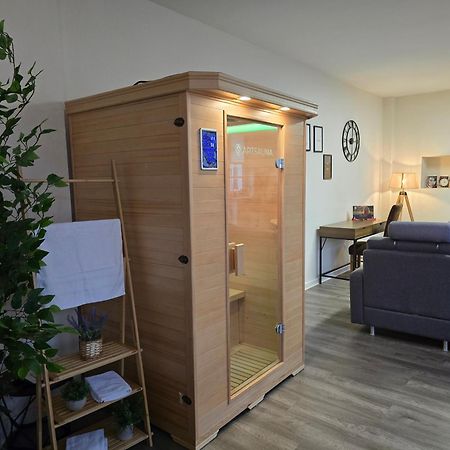 Luxus City Apartment Sauna Balkon Kueche Zentral 罗斯托克 外观 照片