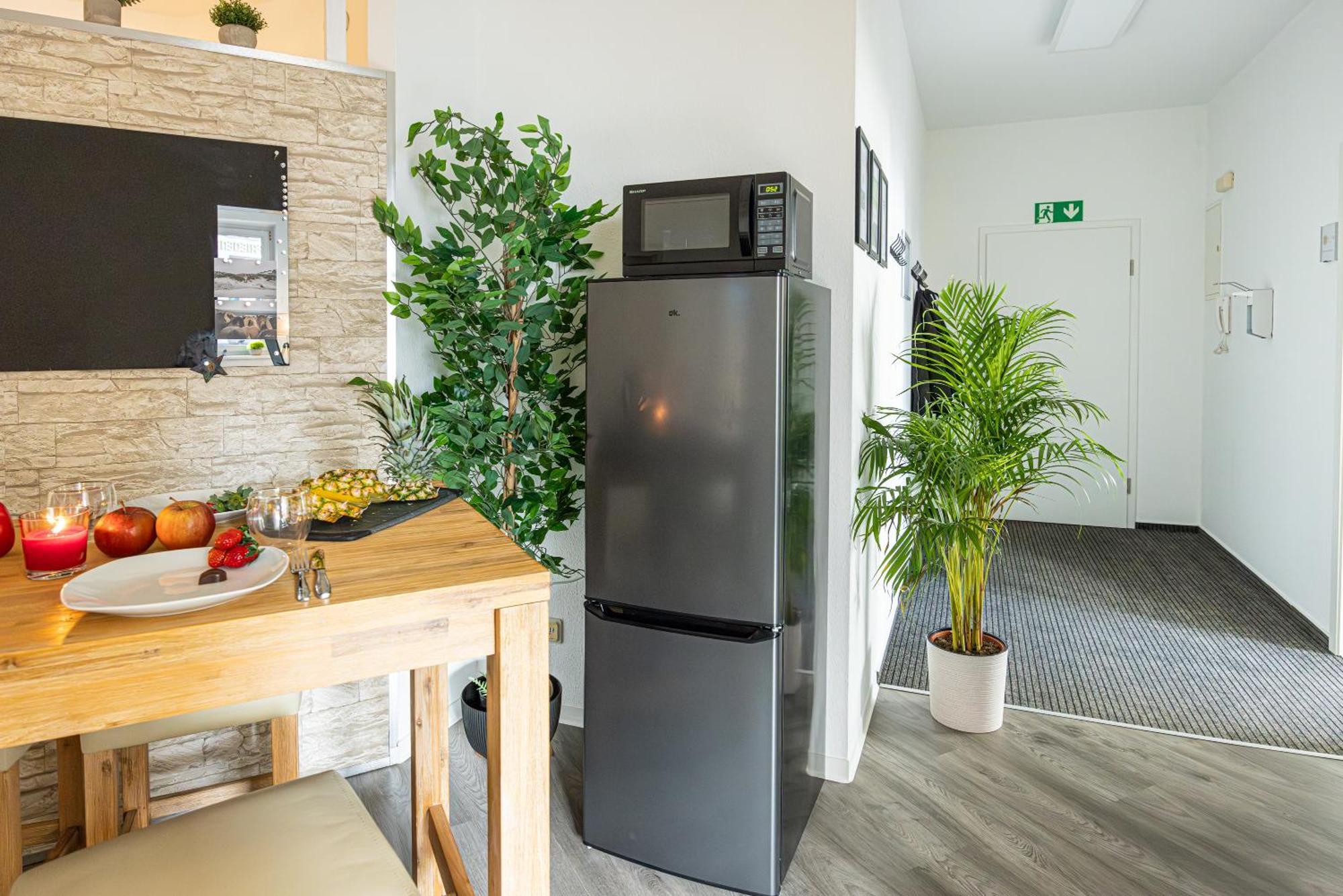 Luxus City Apartment Sauna Balkon Kueche Zentral 罗斯托克 外观 照片