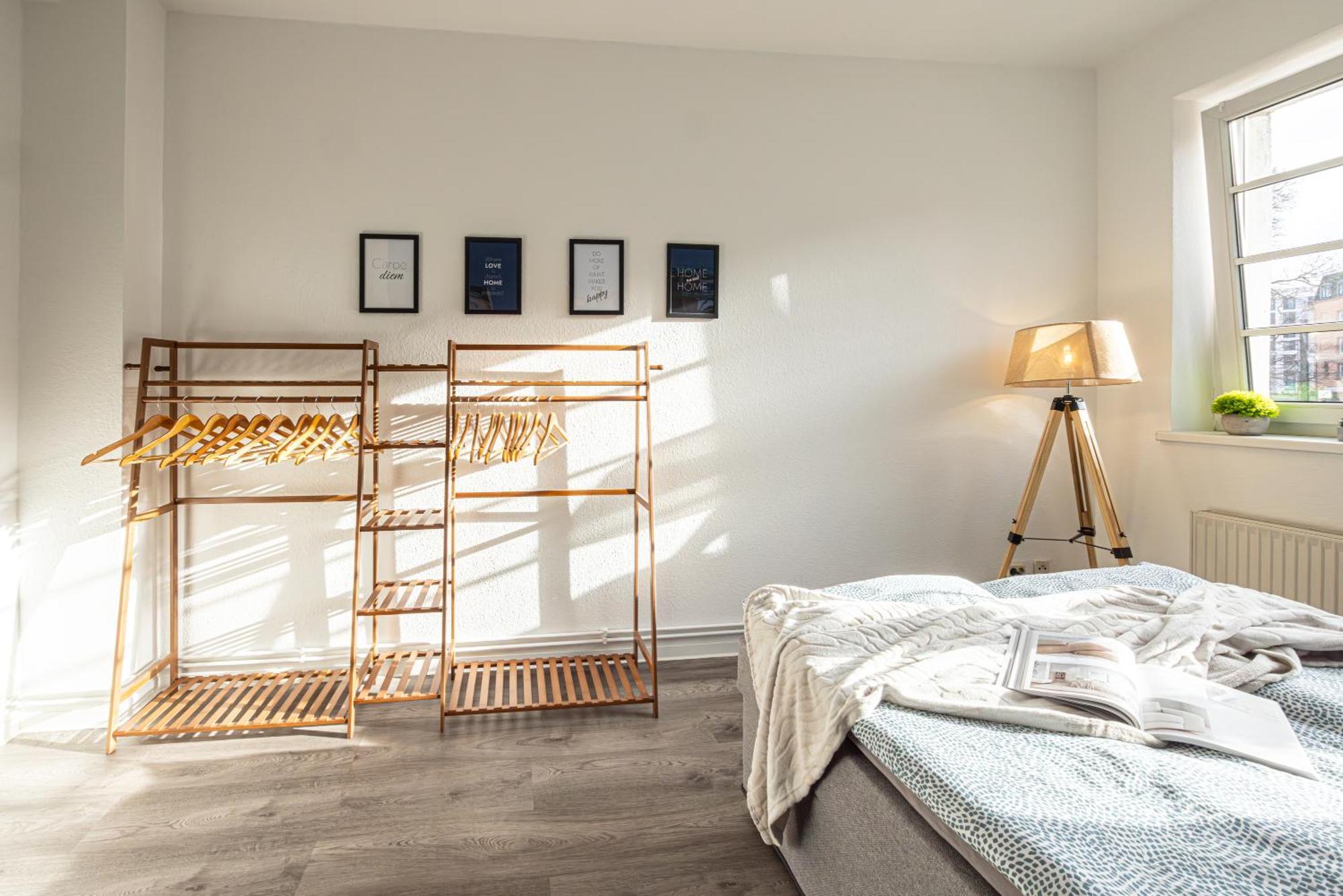Luxus City Apartment Sauna Balkon Kueche Zentral 罗斯托克 外观 照片