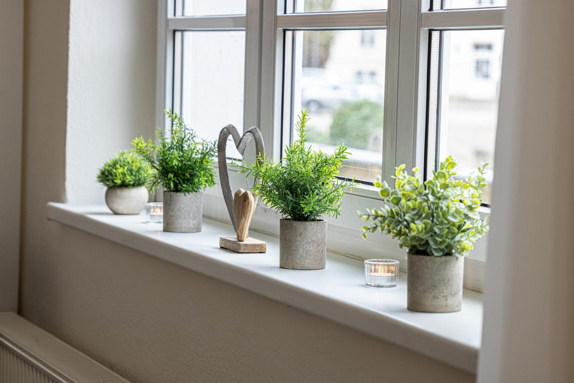 Luxus City Apartment Sauna Balkon Kueche Zentral 罗斯托克 外观 照片