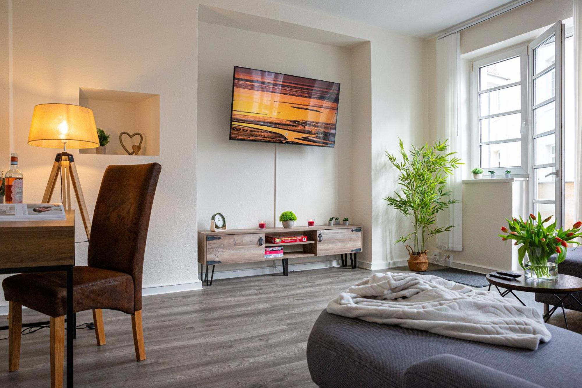 Luxus City Apartment Sauna Balkon Kueche Zentral 罗斯托克 外观 照片